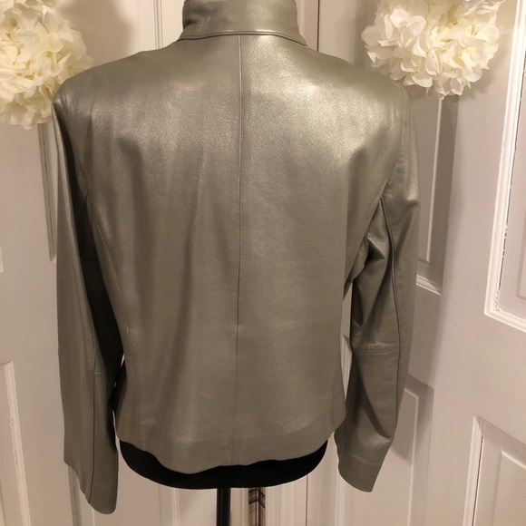 Jones New York Leather Jacket - Picture 5 of 13